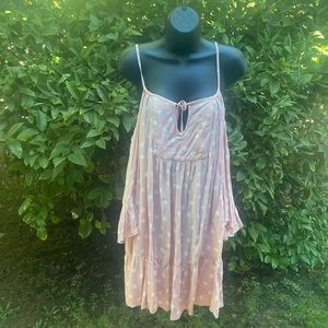 Easy breezy off the shoulder dress